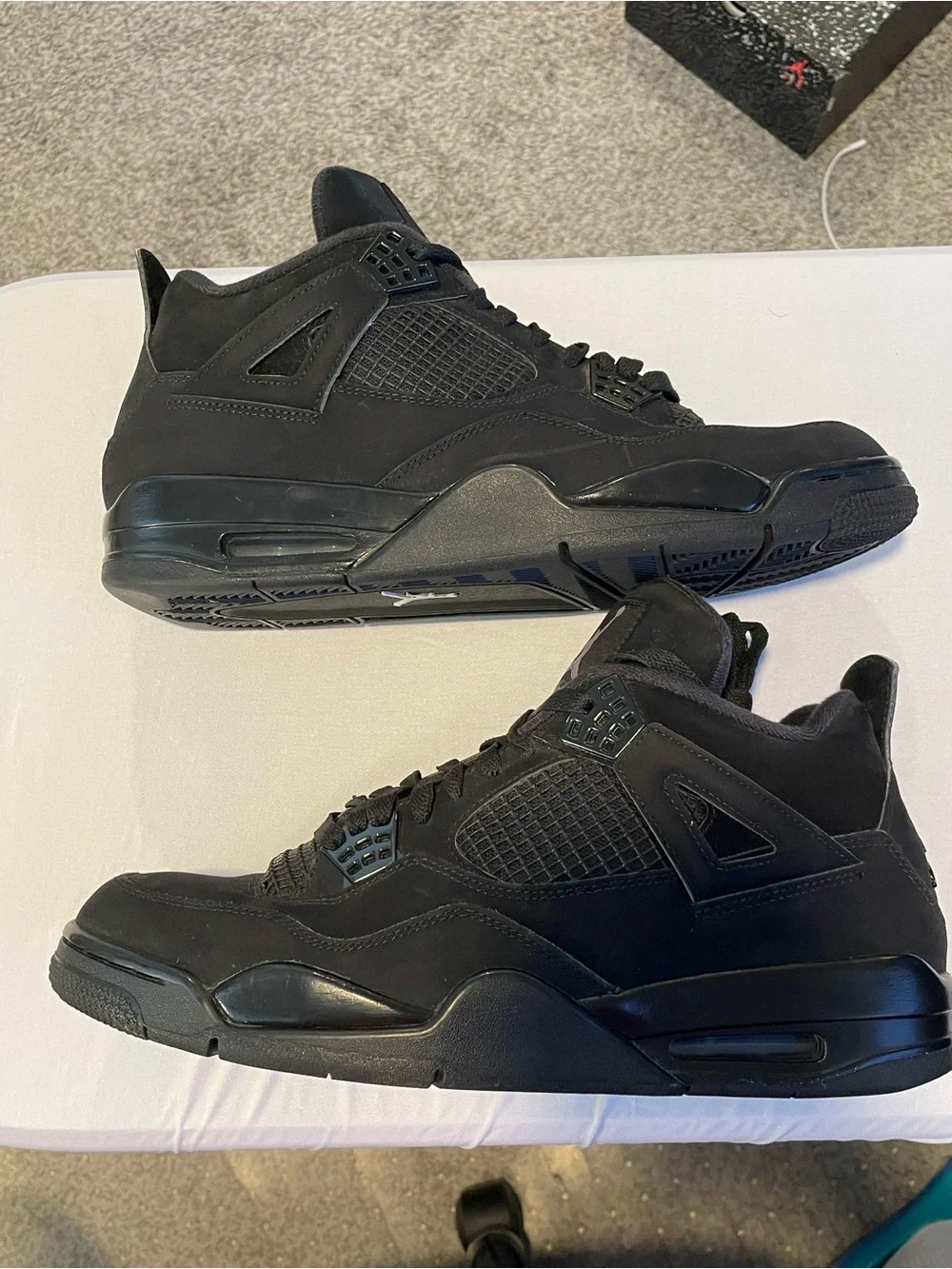 Air Jordan 4 Retro Black Cat 2020 Size 11.5, CU1110 010 Authentic 🔥🔥